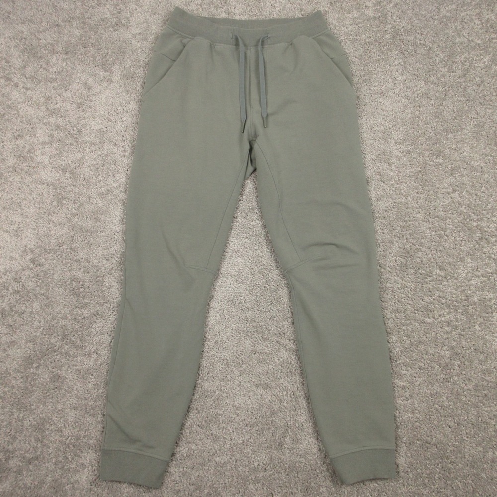 Lululemon Sweatpants Mens Small Green City Sweat Jogger Comfort Athletic Gym EUC